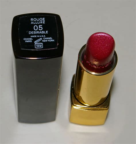 chanel rouge allure 05 desirable|Chanel Rouge Allure unique.